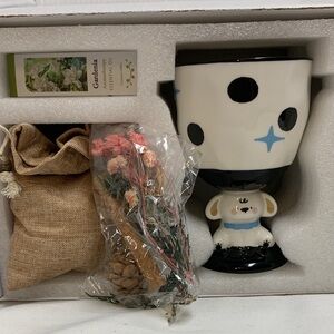 Cute Polka Dot Goblet with Sheep Design